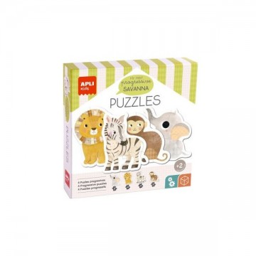 Puzzle progressif La Savane