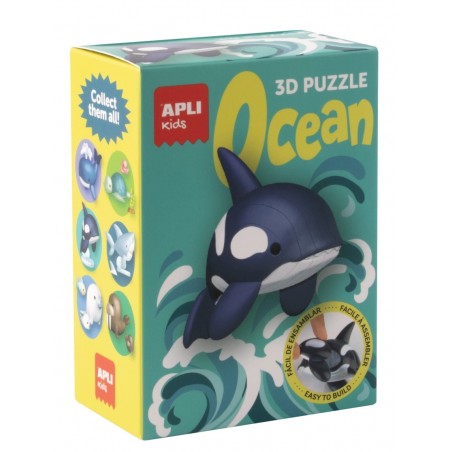 Puzzle 3D Océan - Orque