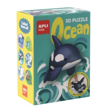 Puzzle 3D Océan - Orque