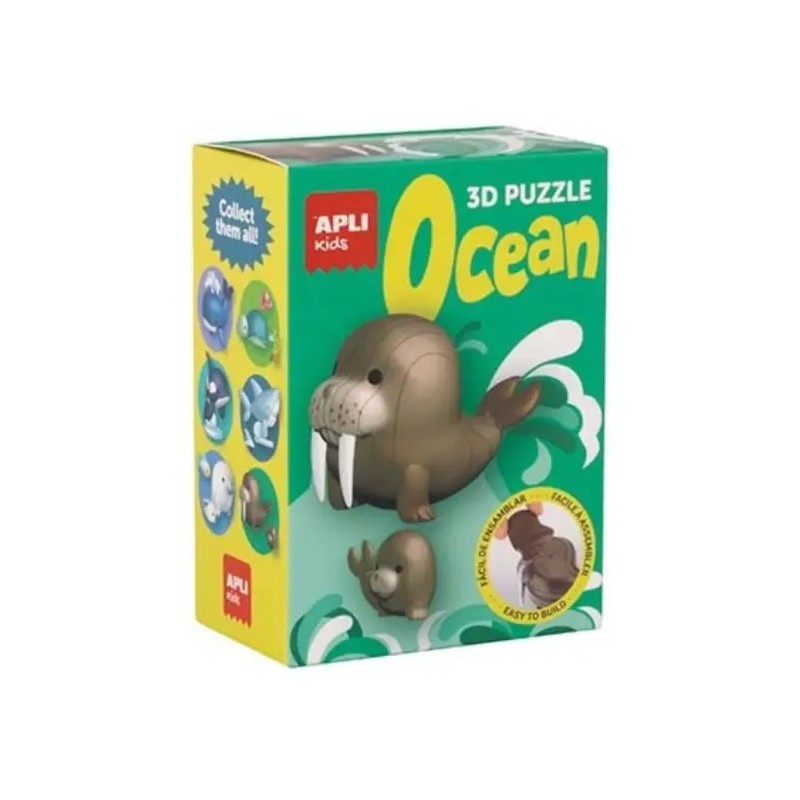 Puzzle 3D Océan - Morse