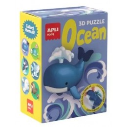 Puzzle 3D Océan - Baleine