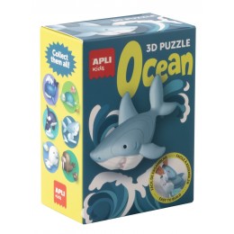 Puzzle 3D Océan - Requin