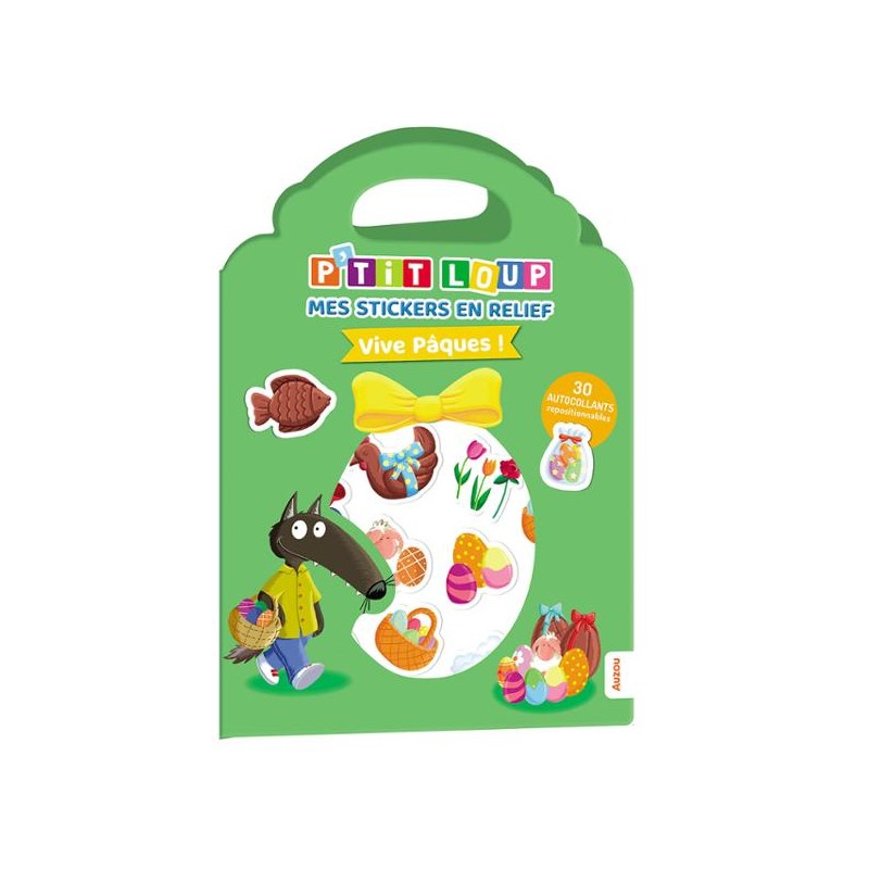 P'tit Loup - Mes stickers en relief