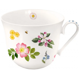 Tasse porcelaine Fleurs des...