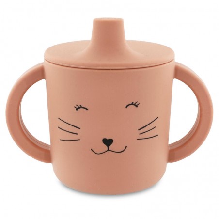 Tasse d'apprentissage en silicone - Mrs Cat