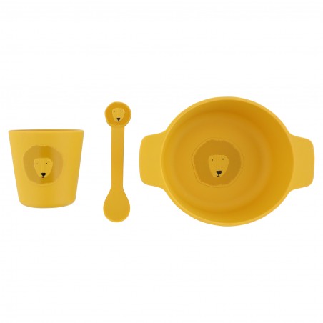 Set repas en silicone - Mr Lion