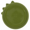 Assiette ventouse en silicone/comp - Mr Dino