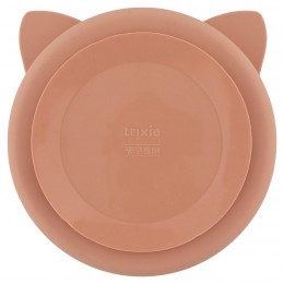 Assiette ventouse en silicone/comp - Mrs Cat