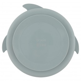 Assiette ventouse en silicone/comp - Mr Shark