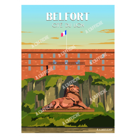 Affiche 30x40 Belfort