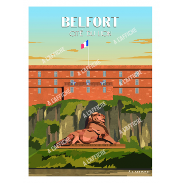 Affiche 30x40 Belfort