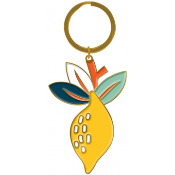Porte-clés PLUMETIS Citron