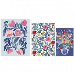 Lot de 3 carnets 64p 80g 2...