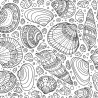 Coloriage adulte - Bord de mer