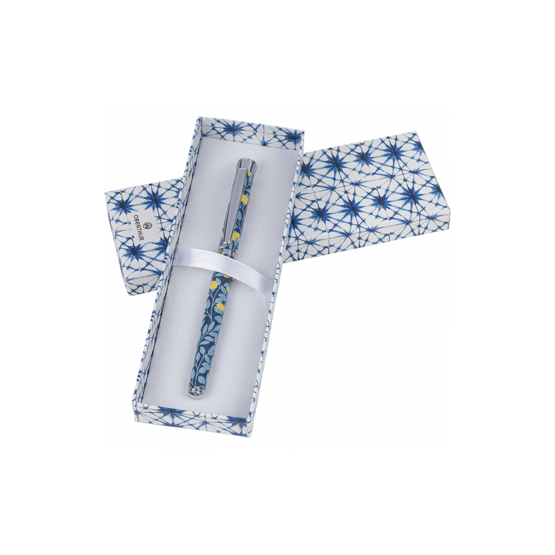Stylo plume M Indigo Citrons