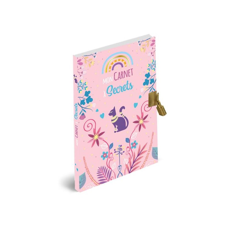 Mon carnet à secrets - Rose