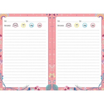 Mon carnet à secrets - Rose
