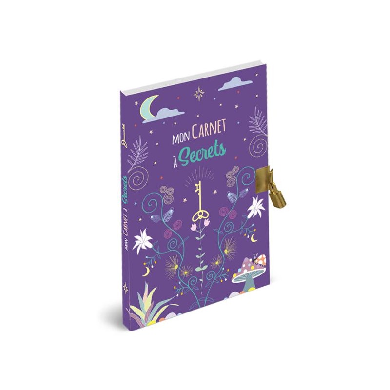 Mon carnet à secrets - Violet