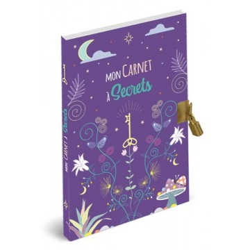 Mon carnet à secrets - Violet