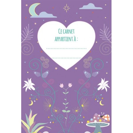 Mon carnet à secrets - Violet