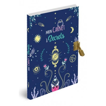 Mon carnet à secrets - Bleu