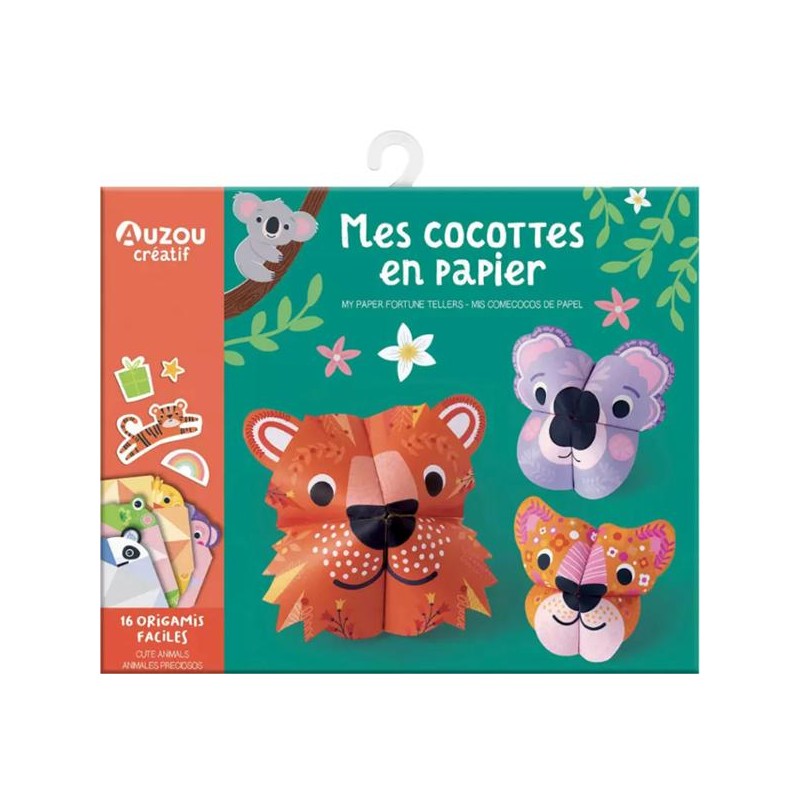 Mes cocottes en papier - Ma pochette d'artiste