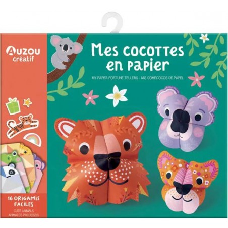 Mes cocottes en papier - Ma pochette d'artiste