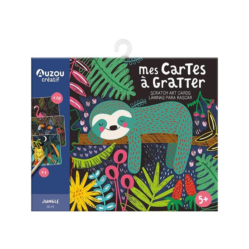 Mes cartes à gratter - Jungle