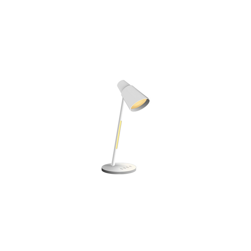 Lampe de bureau tactile 3 niveaux de luminosité - blanc