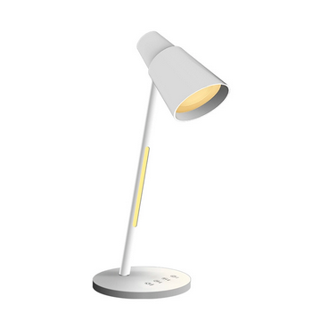 Lampe de bureau tactile 3 niveaux de luminosité - blanc