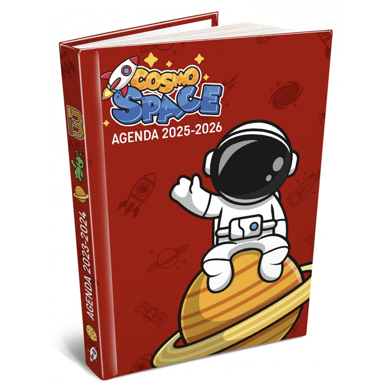 Agenda sco 2025/26 Séyès CosmoSpace rouge