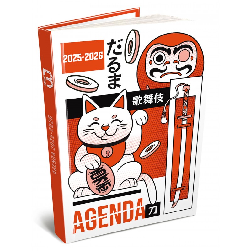 Agenda sco 2025/26 Manga rouge