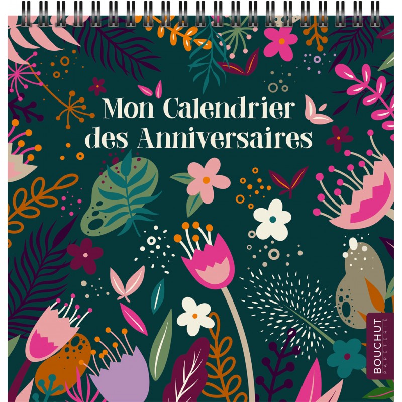 Mon calendrier des Anniversaires chevalet