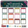 Mon calendrier des Anniversaires chevalet