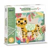 Pochoirs motifs Couleurs de la Jungle