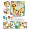 Pochoirs motifs Couleurs de la Jungle