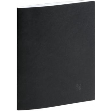 Agenda mens. EasySlim 21 carte Noir