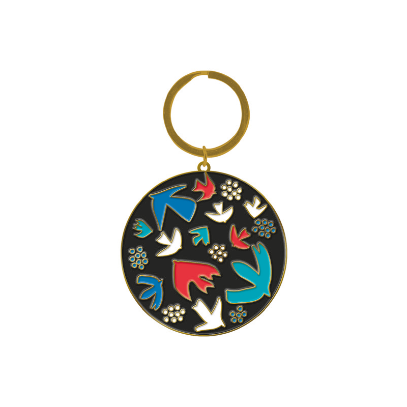 Porte-clés PLUMETIS Oiseaux