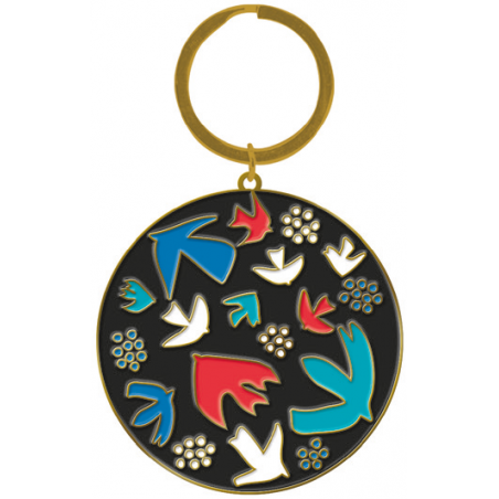 Porte-clés PLUMETIS Oiseaux