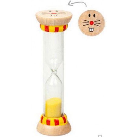 Sablier brossage de dents 3min Lapin