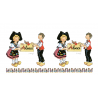 Bouteille isotherme 25x5cm 500ml Ratkoff Couple Alsace