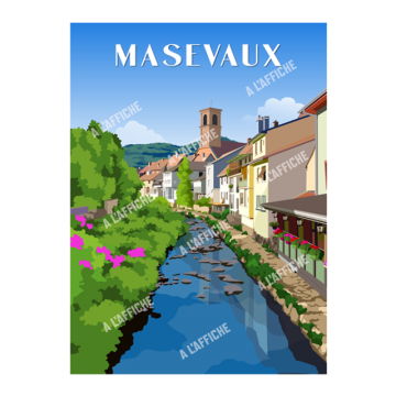 Affiche 30x40 Masevaux