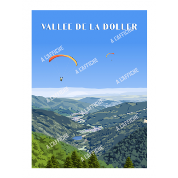 Affiche 30x40 Vallée de la Doller