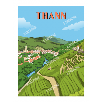 Affiche 30x40 Thann