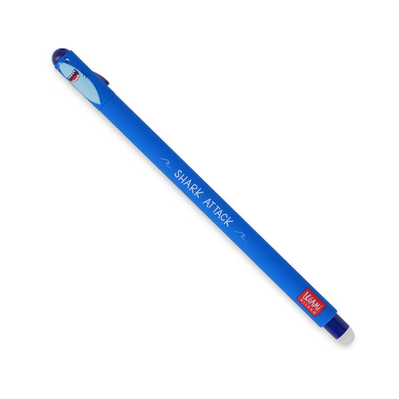 Stylo encre gel effaçable Requin