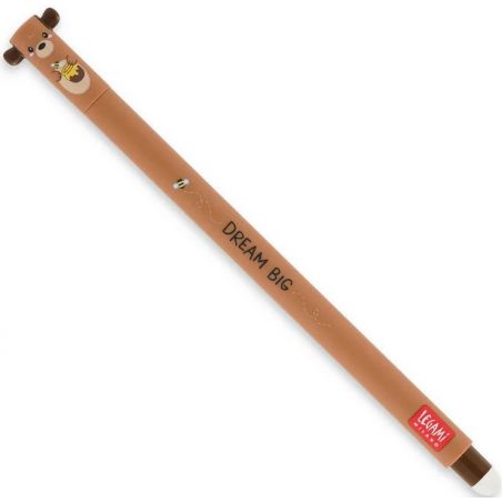 Stylo encre gel effaçable Teddy bear (Ours en peluche)