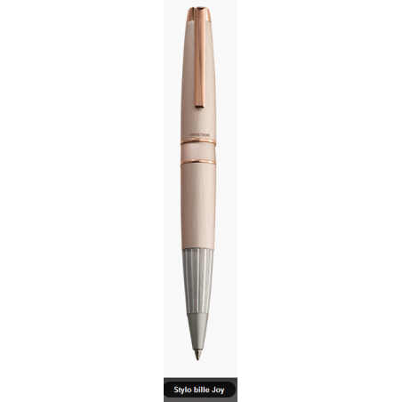 Stylo bille Joy Rose poudré