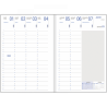 Agenda sco 2025/26 Sem 15 Tivoli vert pastel