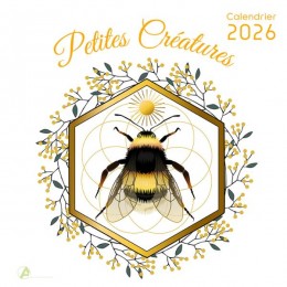 Calendrier 30x30 Petites créatures 2026