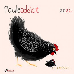 Calendrier 30x30 Poules addict 2026